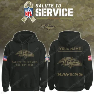 NFL Hoodie Salute To Server 2025