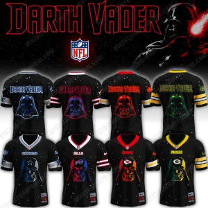 NFL Teams 2025 x Star Wars Dath Vader Limited Football Jersey NFL Teams 2025 x Star Wars Dath Vader Limited Football Jersey
