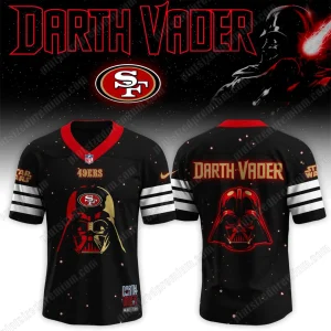 NFL Teams 2025 x Star Wars Dath Vader Limited Football Jersey