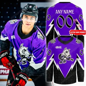 Niagara IceDogs 2025 Classic Rock Hockey Jersey Niagara IceDogs 2025 Classic Rock Hockey Jersey