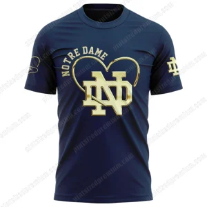 Notre Dame Fighting Irish The Greatest Is Love T-Shirt