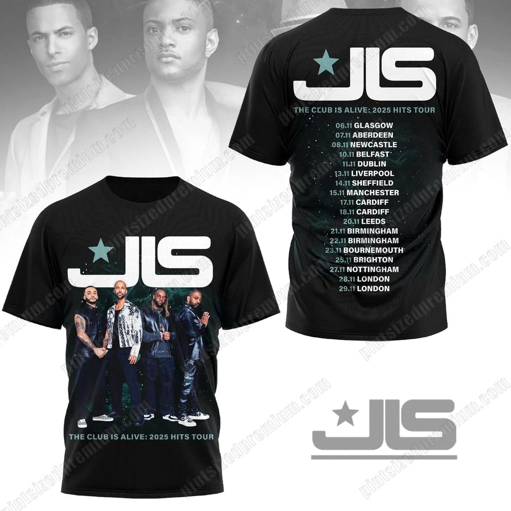 Official 2025 JLS Tour T-Shirt Official 2025 JLS Tour T-Shirt