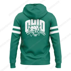 Ohio Bobcats Football 2025 Cutler Green Uniform Hoodie