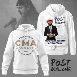 Post Malone 2025 CMA Awards Music Event Of The Year Shirt