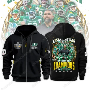 Saskatchewan Roughriders 112th Grey Cup Champions Hoodie