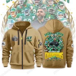 Saskatchewan Roughriders 112th Grey Cup Champions Hoodie
