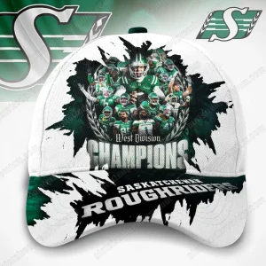 Saskatchewan Roughriders West Division 2025 Champions Cap