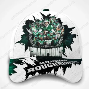 Saskatchewan Roughriders West Division 2025 Champions Cap