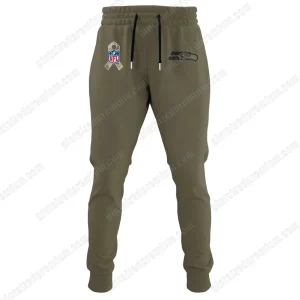 SEA Seattle Seahawks 2025 Salute To Service Hoodie