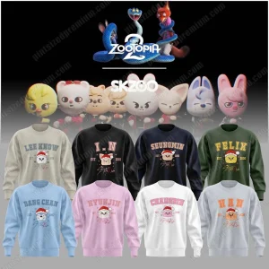 SKZOO x Zootopia 2 New Collection Sweater