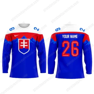 Slovak Ice Hockey Federation 2025 New Custom Hockey Jersey