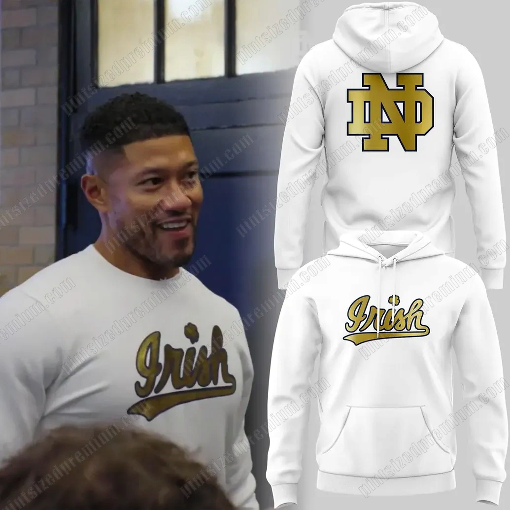 Special 2025 Irish Notre Dame Football Hoodie Special 2025 Irish Notre Dame Football Hoodie