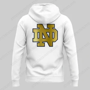 Special 2025 Irish Notre Dame Football Hoodie