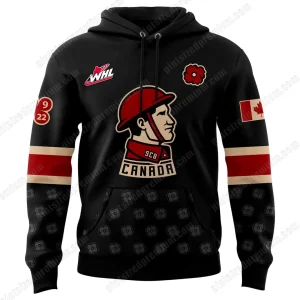 Swift Current Broncos Remembrance Day 2025 Limited Hoodie