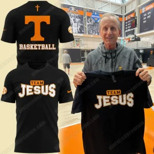 Tennessee Volunteers Team Jesus New T-Shirt Tennessee Volunteers Team Jesus New T-Shirt