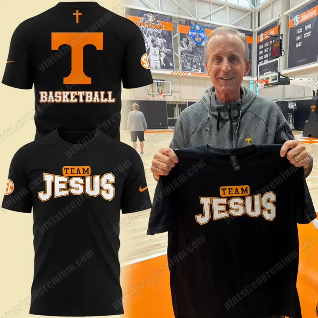Tennessee Volunteers Team Jesus New T-Shirt Tennessee Volunteers Team Jesus New T-Shirt