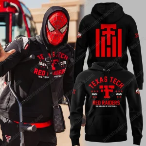 Texas Tech Football 100Years Of Football Hoodie