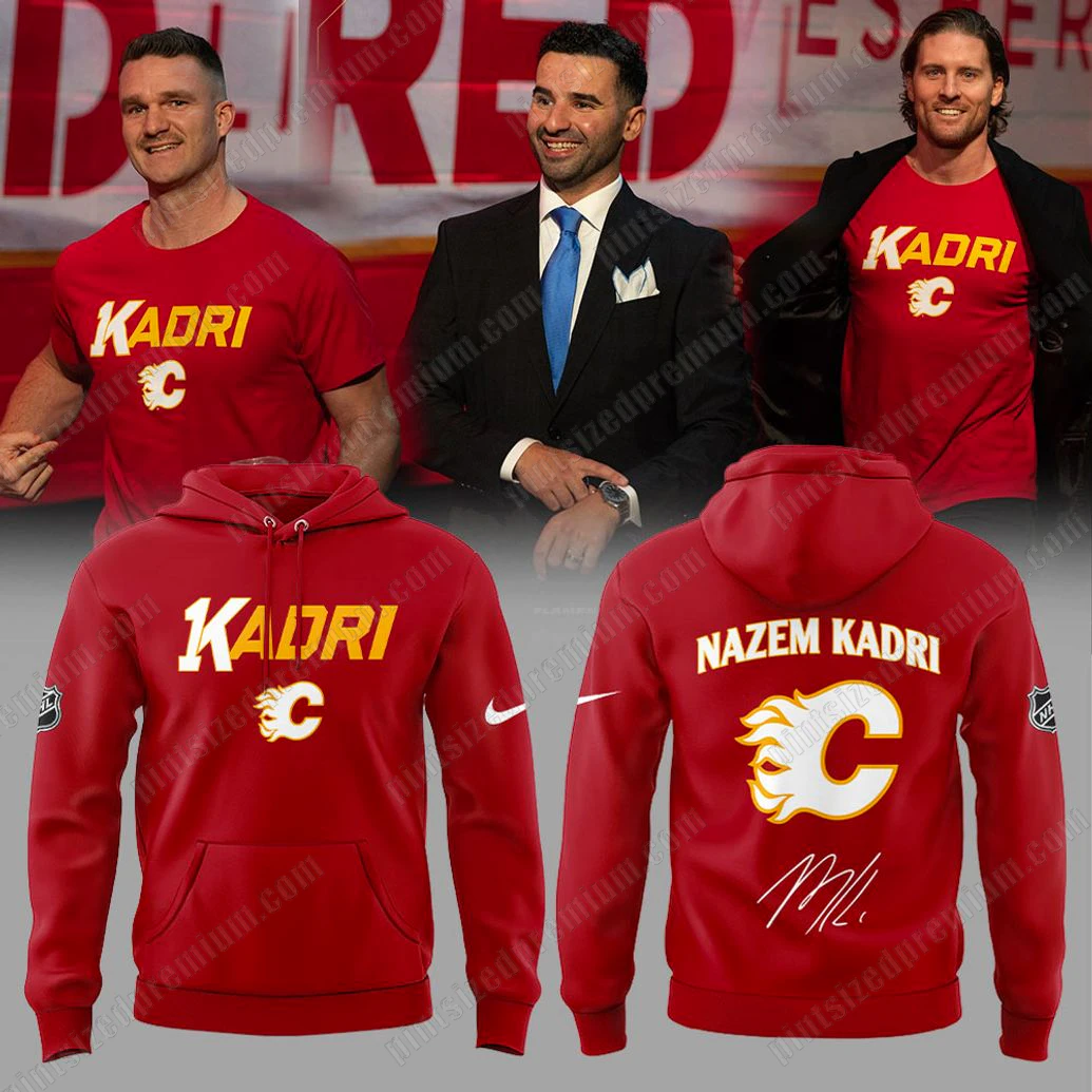 The Calgary Flames Rocked Kardri Ahead Of Nazem Kardri 1000th Game Red T-Shirt The Calgary Flames Rocked Kardri Ahead Of Nazem Kardri 1000th Game Red T-Shirt