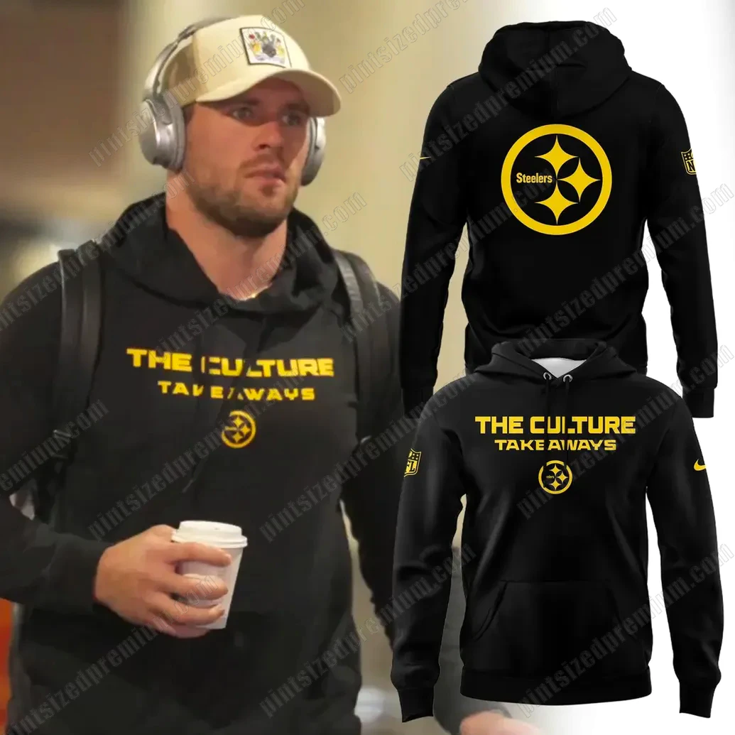 The Culture Takeaways Pittsburgh Steelers Hoodie The Culture Takeaways Pittsburgh Steelers Hoodie