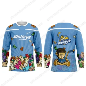 Toledo Walleye 2025 Teddy Bear Toss Limited Jersey