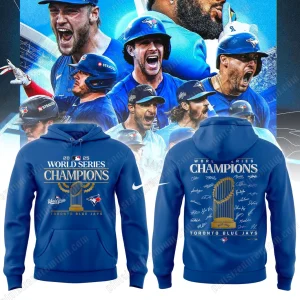 Toronto Blue Jays 2025 World Series Champions T-Shirt Jogger Cap