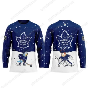 Toronto Maple Leafs 2025 Bluey And Bingo Special Hockey Jersey