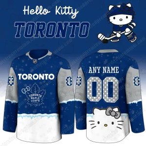 Toronto Maple Leafs Hello Kitty Hockey Jersey