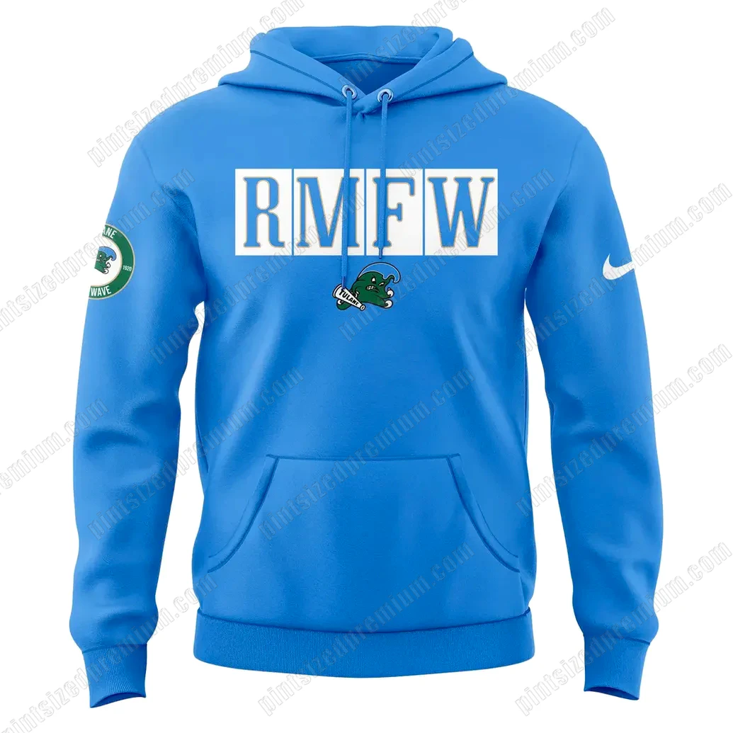 Tulane Green Wave Football RMFW 2025 Limited Edition Hoodie Tulane Green Wave Football RMFW 2025 Limited Edition Hoodie