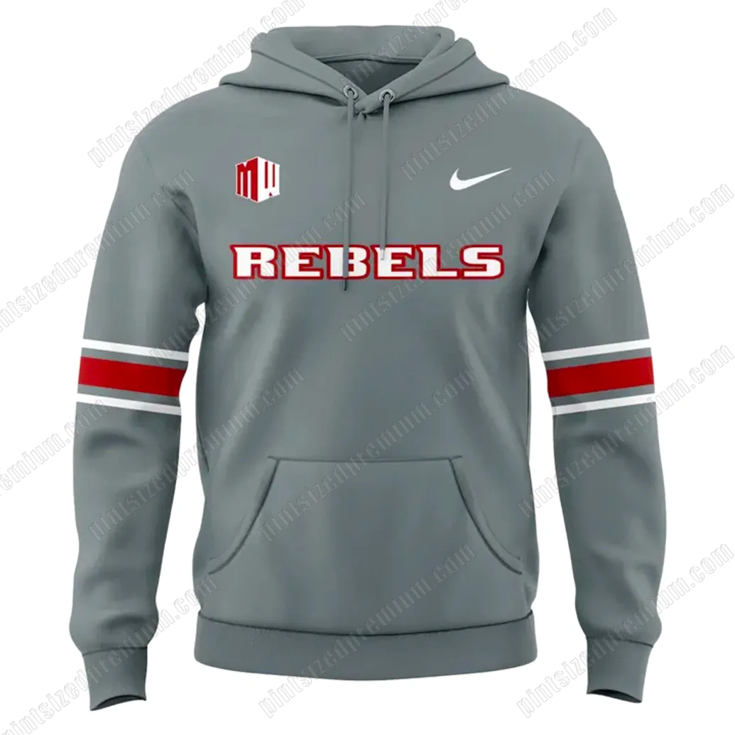 UNLV Rebels Football 2025 New Rivalry Uniform Hoodie UNLV Rebels Football 2025 New Rivalry Uniform Hoodie