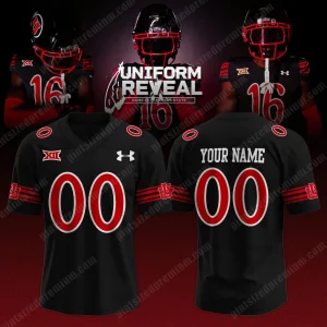 Utah Utes Black Throwbacks 2025 Uniform Reveal Jersey