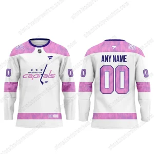 Washington Capitals 2025 Fight Cancer Jersey