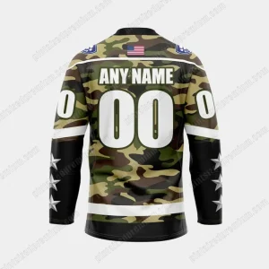 Watertown Wolves Military Night 2025 Limited Hockey Jersey