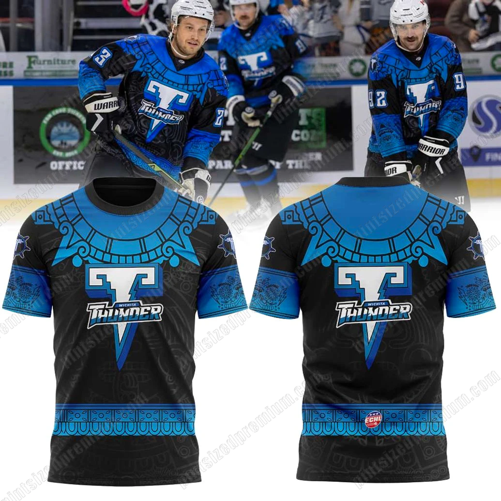 Wichita Thunder 2025 Day of the Dead Limited T-Shirt Wichita Thunder 2025 Day of the Dead Limited T-Shirt