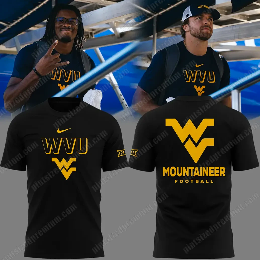 WVU West Virginia Football For Fans New T-Shirt WVU West Virginia Football For Fans New T-Shirt
