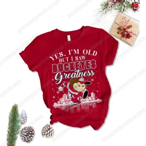 Yes I’m Old But I Saw Buckeyes Greatness Pajamas Set