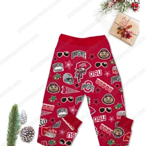 Yes I'm Old But I Saw Buckeyes Greatness Pajamas Set