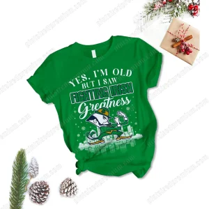 Yes I’m Old But I Saw Fighting Irish Greatness Pajamas Set