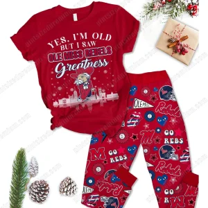 Yes I’m Old But I Saw Ole Miss Rebels Greatness Pajamas Set
