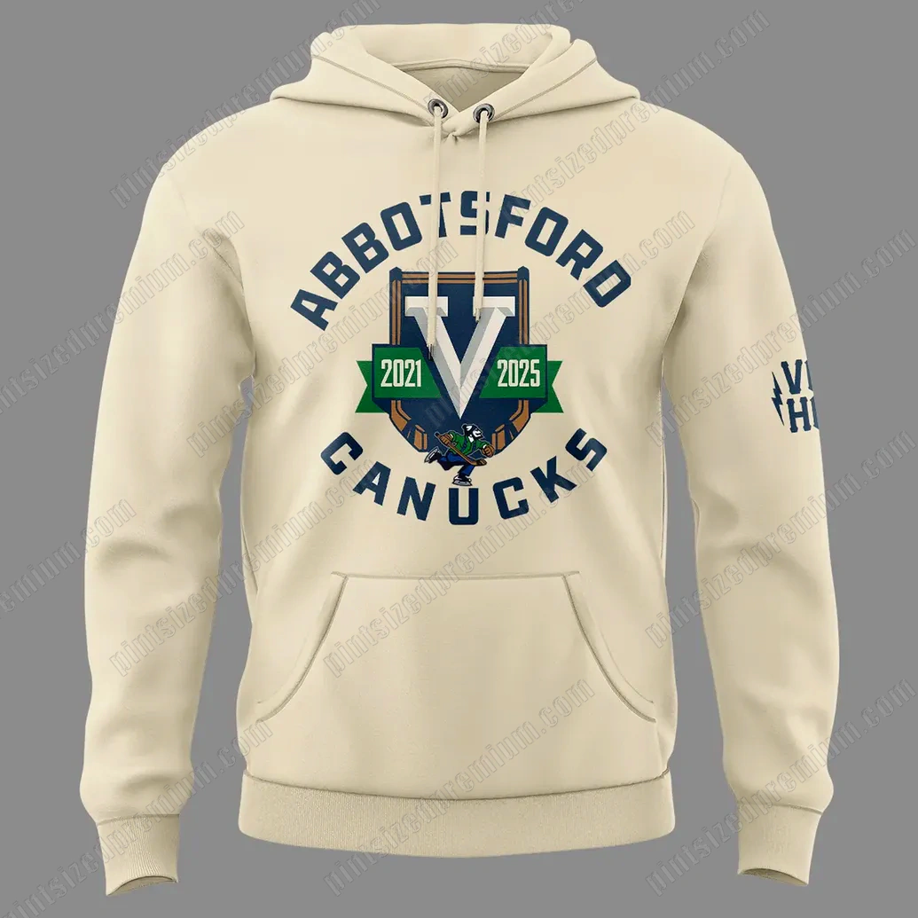 2025 Abbotsford Canucks 5th Anniversary Limited Hoodie 2025 Abbotsford Canucks 5th Anniversary Limited Hoodie