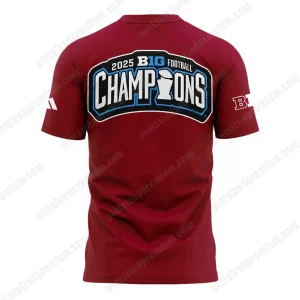 2025 Indiana Football Big Ten Champions T-Shirt