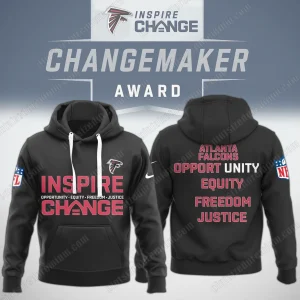 Atlanta Falcons Inspire Change 2025 Freedom Hoodie