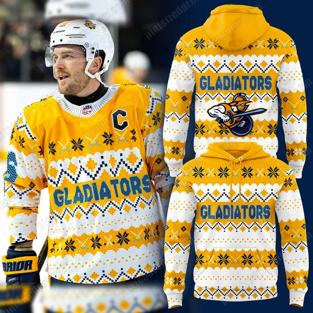 Atlanta Gladiators 2025 Holiday For Fans Hoodie Atlanta Gladiators 2025 Holiday For Fans Hoodie