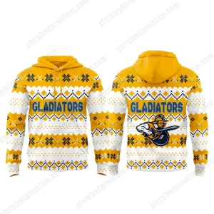 Atlanta Gladiators 2025 Holiday For Fans Hoodie