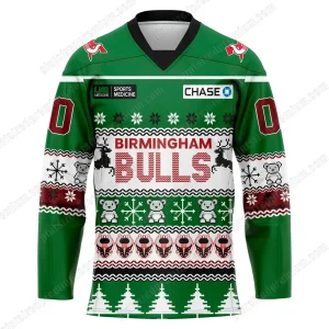 Birmingham Bulls 2025 Ugly Sweater Night Jersey