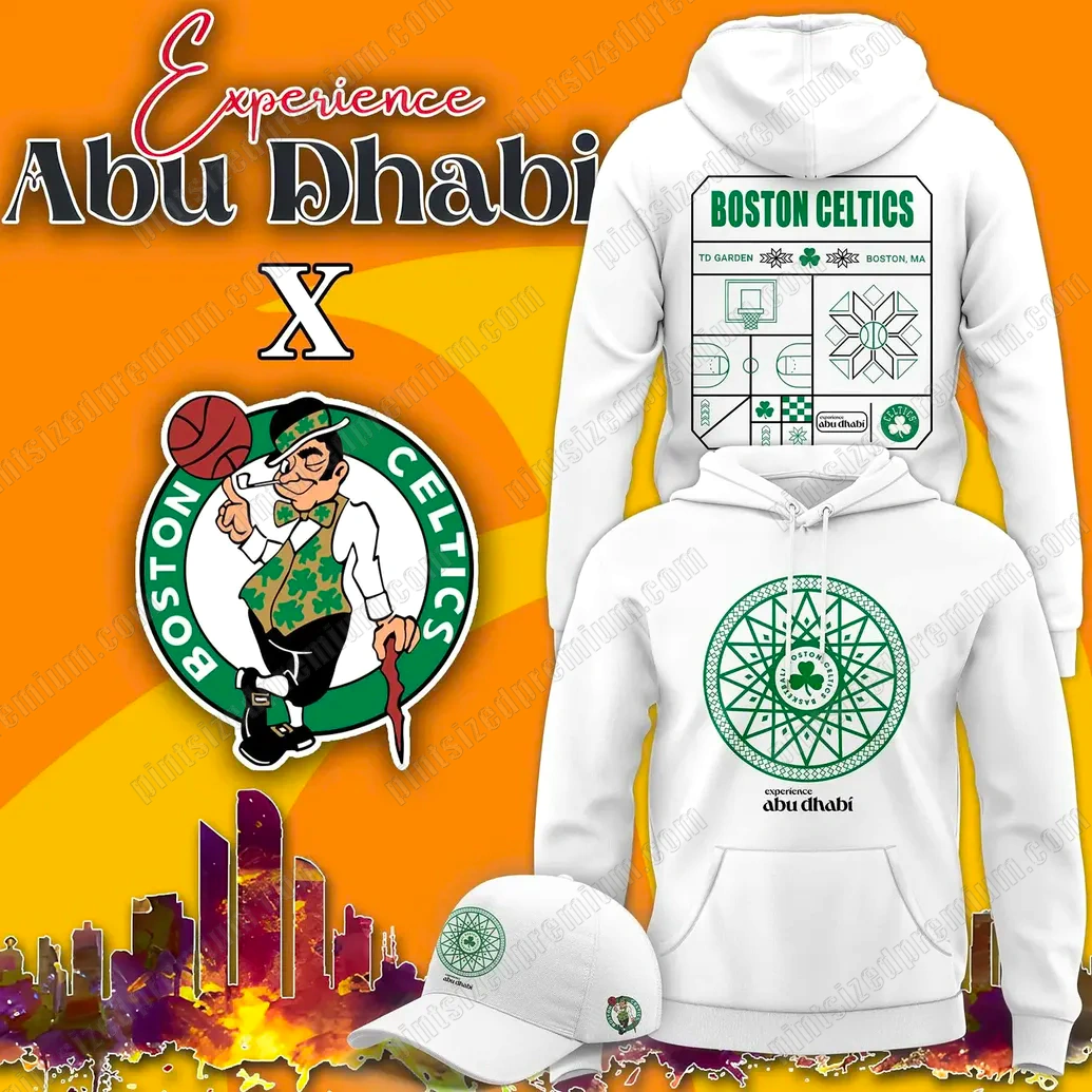 Boston Celtics x Experience Abu Dhabi 2025 Hoodie Boston Celtics x Experience Abu Dhabi 2025 Hoodie