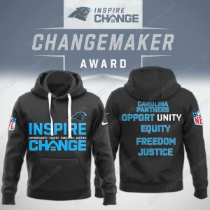 Carolina Panthers Inspire Change 2025 Freedom Hoodie