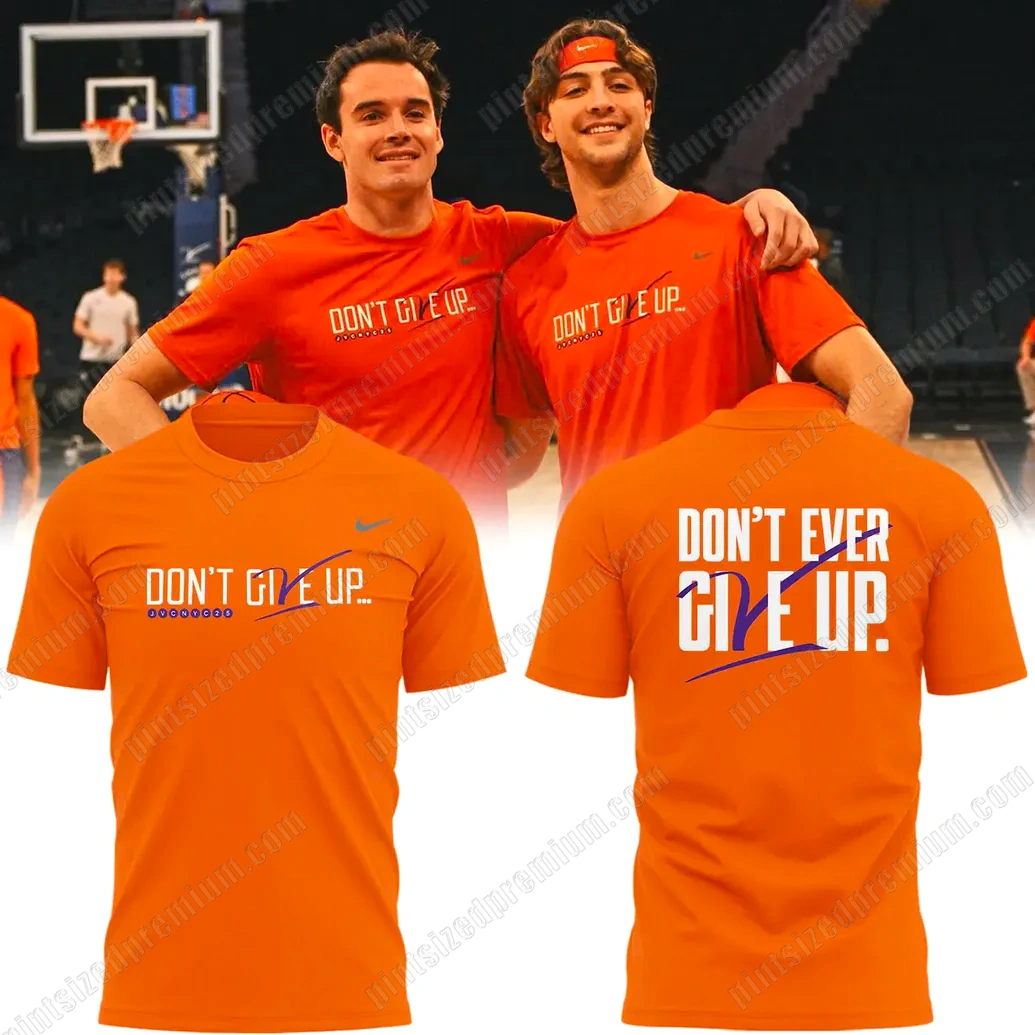 Clemson Tigers Don't Never Give Up T-Shirt Clemson Tigers Don't Never Give Up T-Shirt