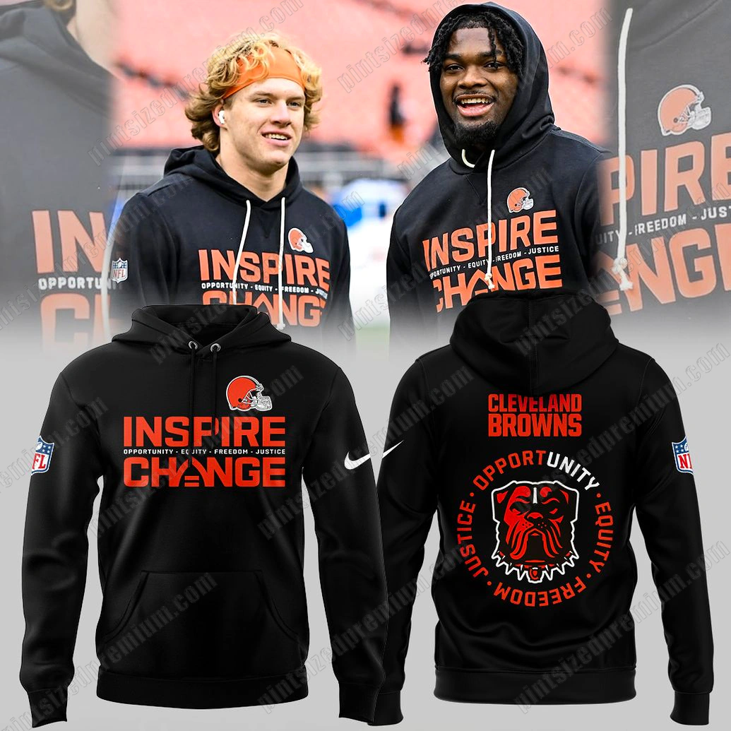 Cleveland Browns Inspire Change Hoodie Cleveland Browns Inspire Change Hoodie