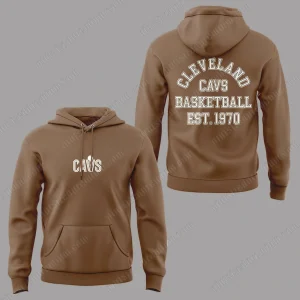 Cleveland Cavaliers Basketball Est 1970 New Edition 2025 Hoodie