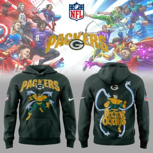 Green Bay Packers x Doctor Octopus 2025 Hoodie Green Bay Packers x Doctor Octopus 2025 Hoodie